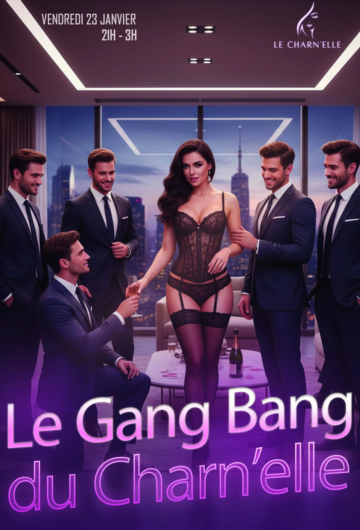 Le Gang Bang du Charn’elle Le Gang Bang du Charn’elle