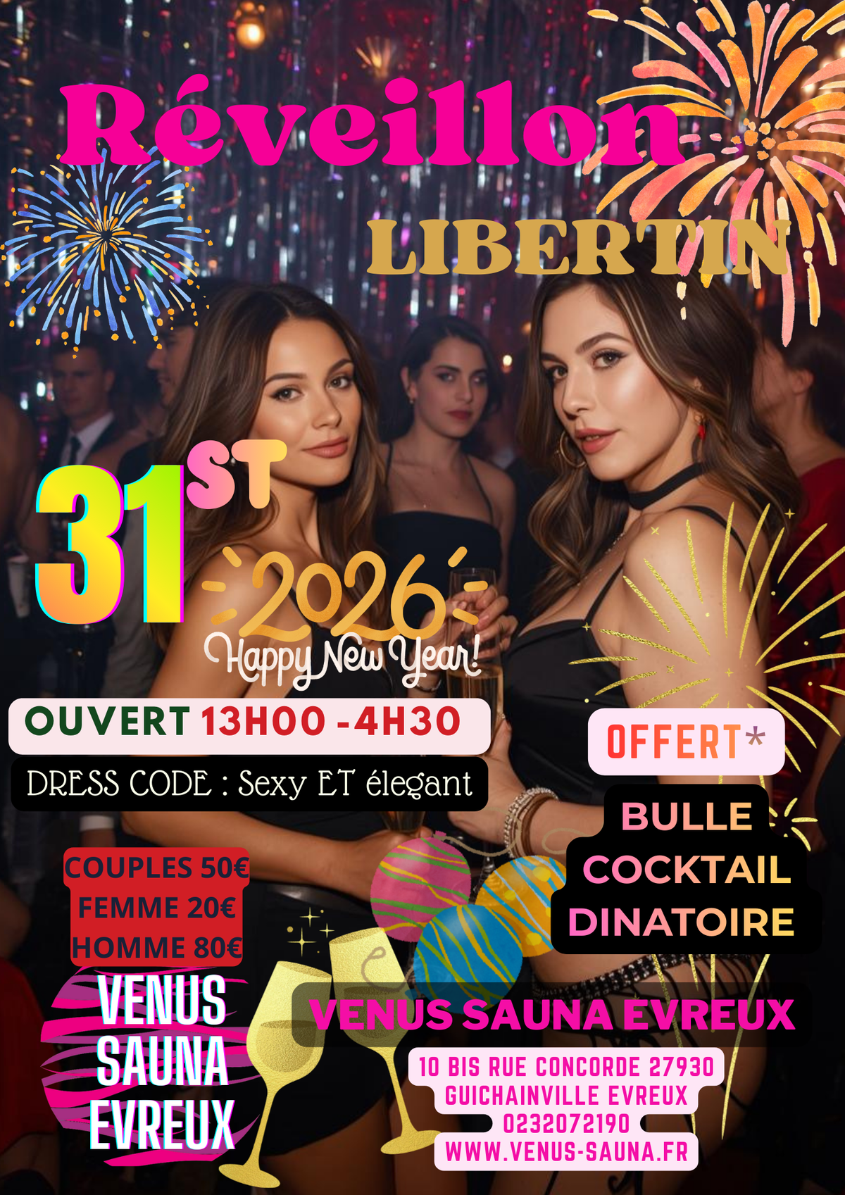 Soirée MIDNIGHT – Spécial Réveillon 31 Décembre Soirée MIDNIGHT – Spécial Réveillon 31 Décembre