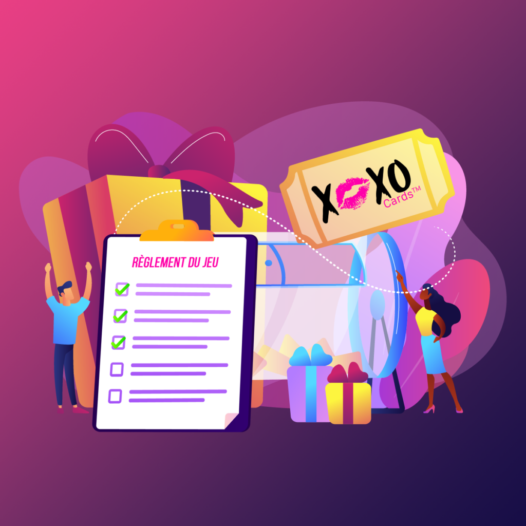 Règlement du jeu XoXo Cards™