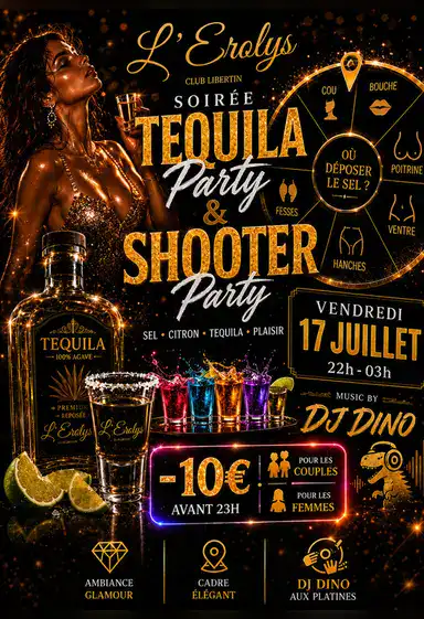 Soirée Tequila Party Shooter Party