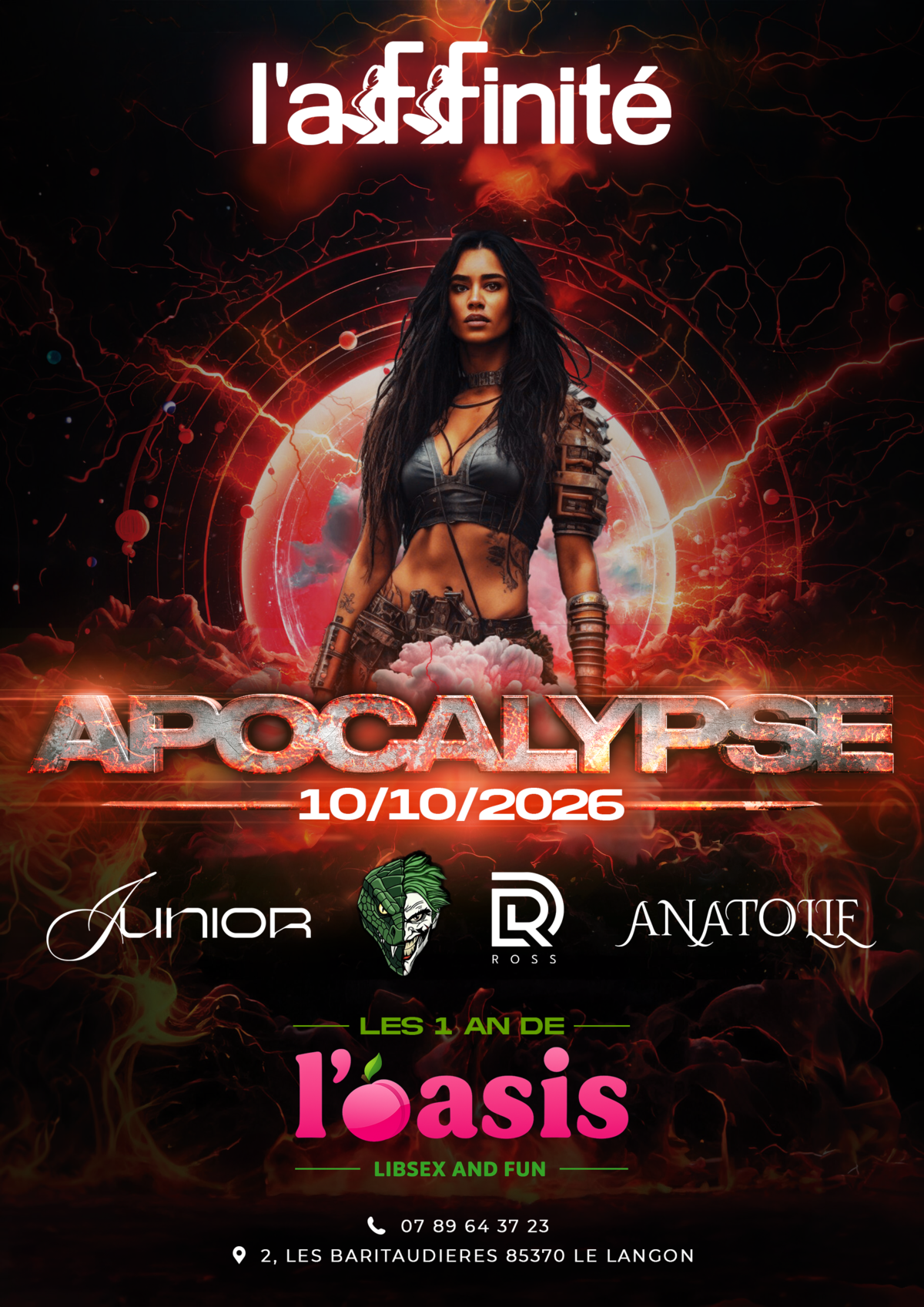 L’Apocalypse – Les 1 an de l’oasis – Priscilla Jones – D.Ross – Anatolie
