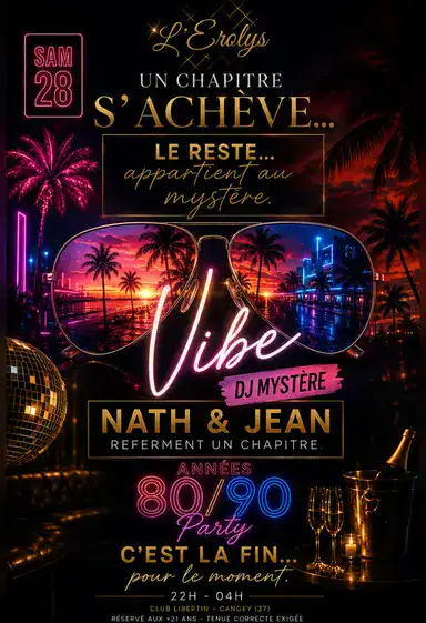 Vibe – Années 80/90 Party