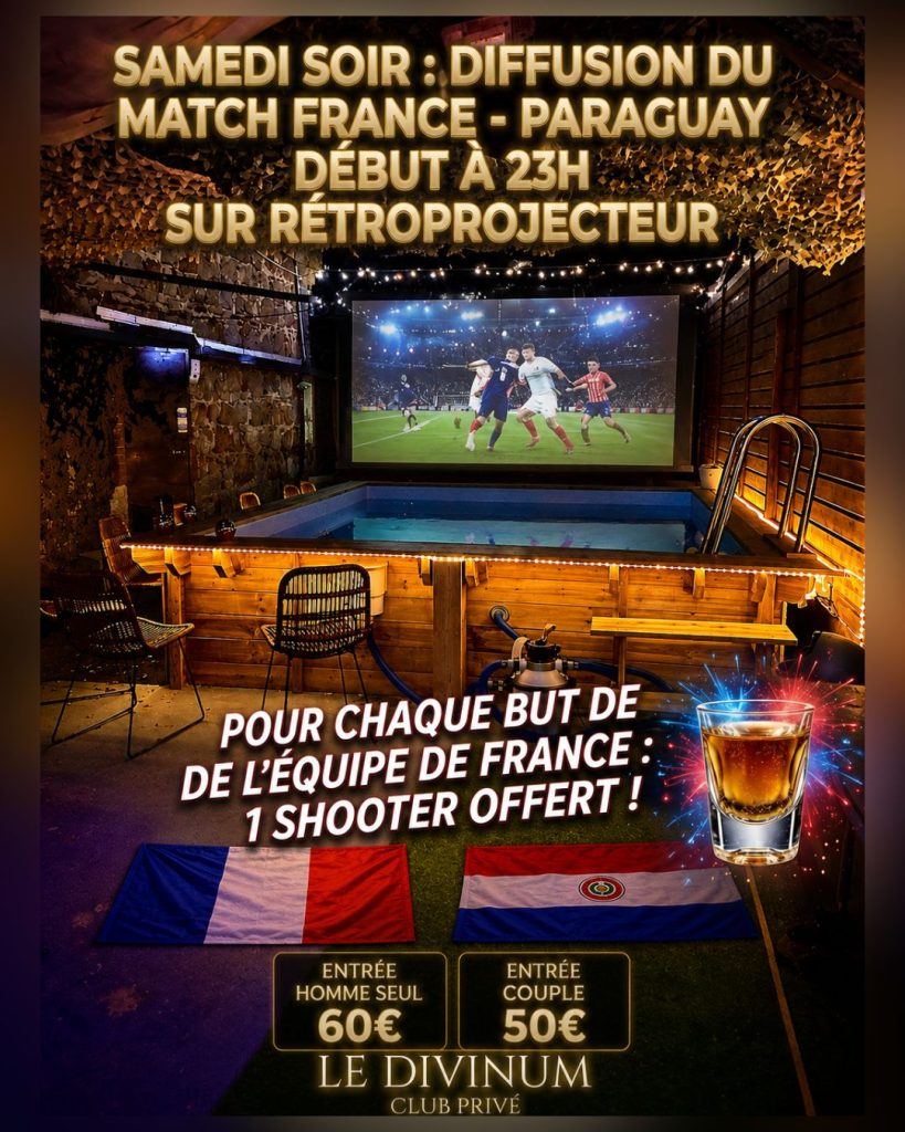 Diffusion du Match France – Paraguay Diffusion du Match France – Paraguay