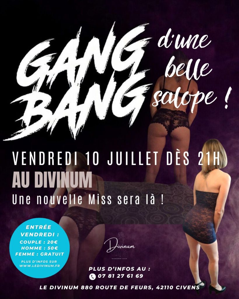 Gang Bang d&rsquo;une belle salope