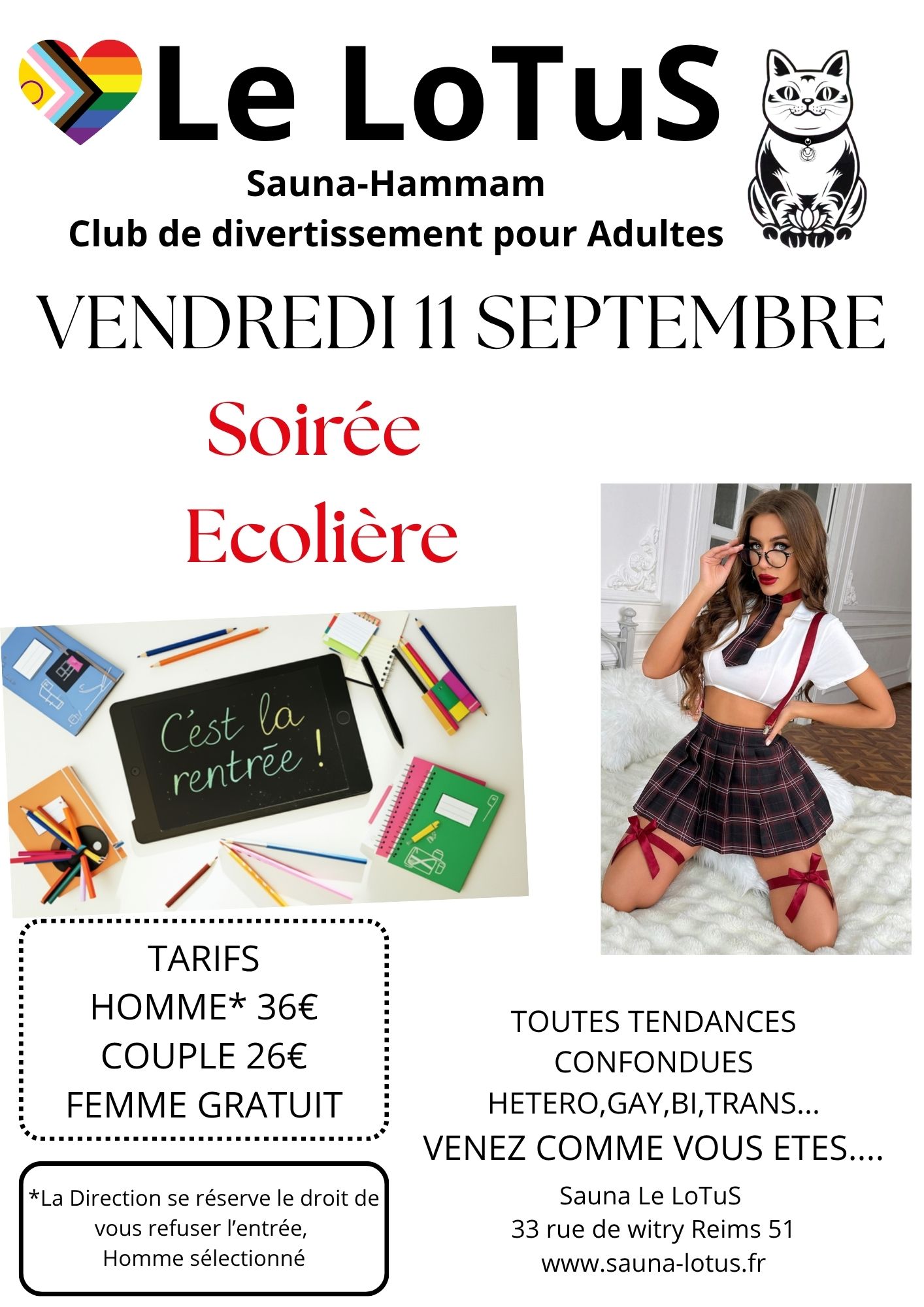 Soirée Ecolière Soirée Ecolière
