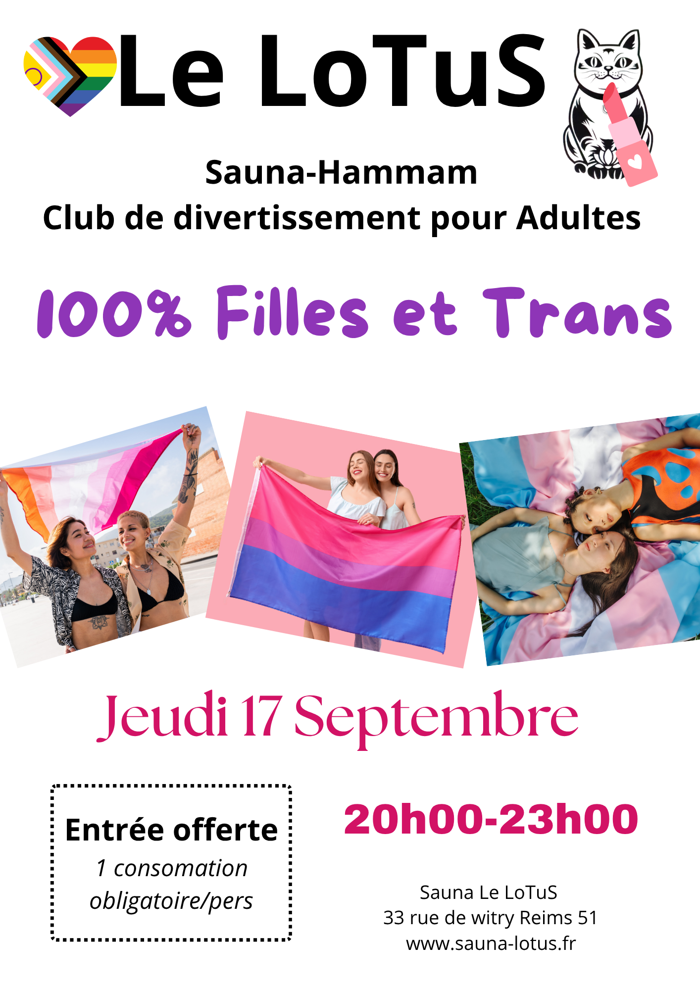 Soirée filles et trans