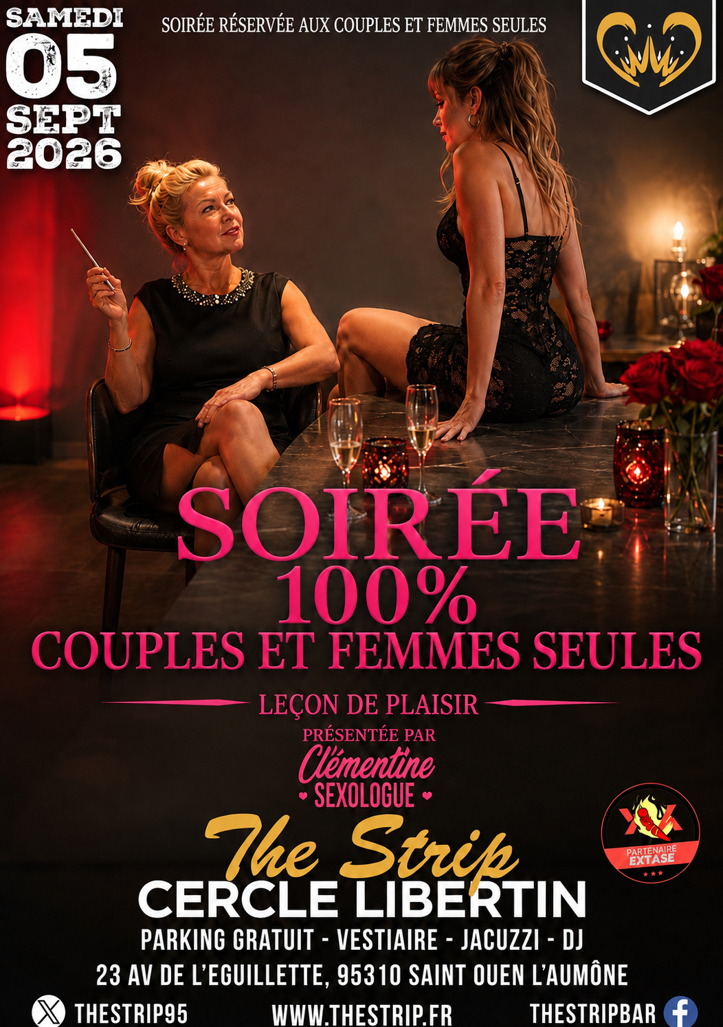 COUPLES ET FEMMES – LEÇON DE PLAISIR