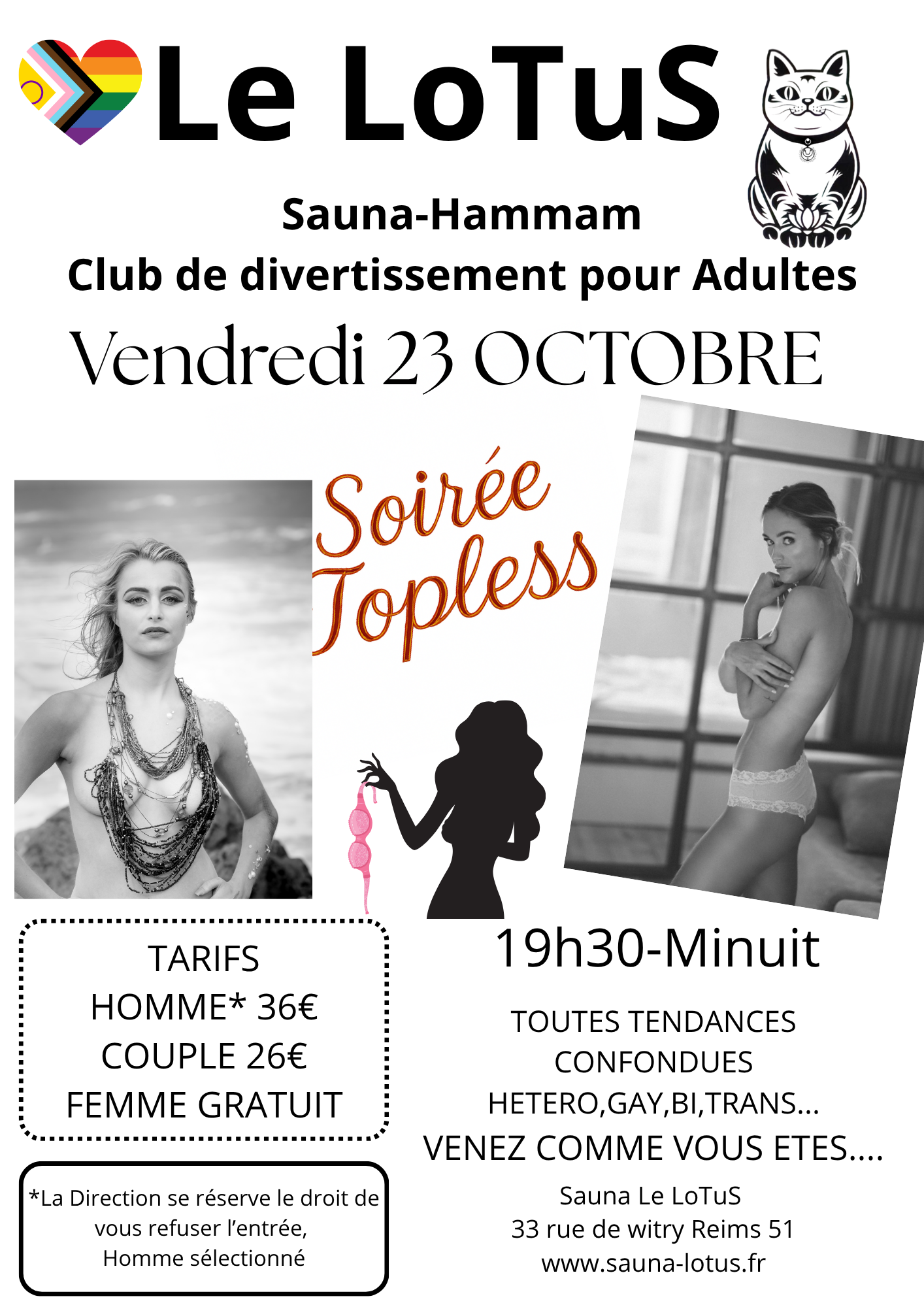 Soirée Top less