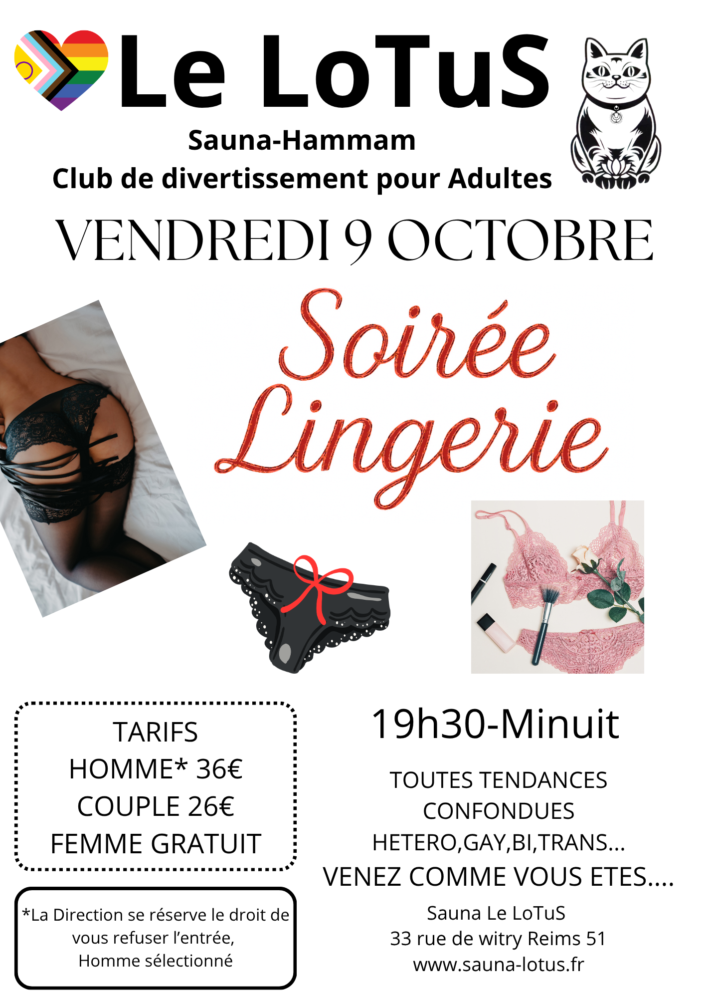 Soirée Lingerie