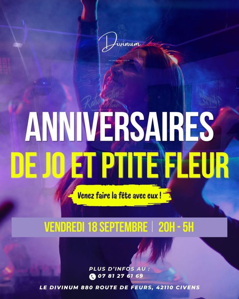 Anniversaires de JO et Ptite Fleur