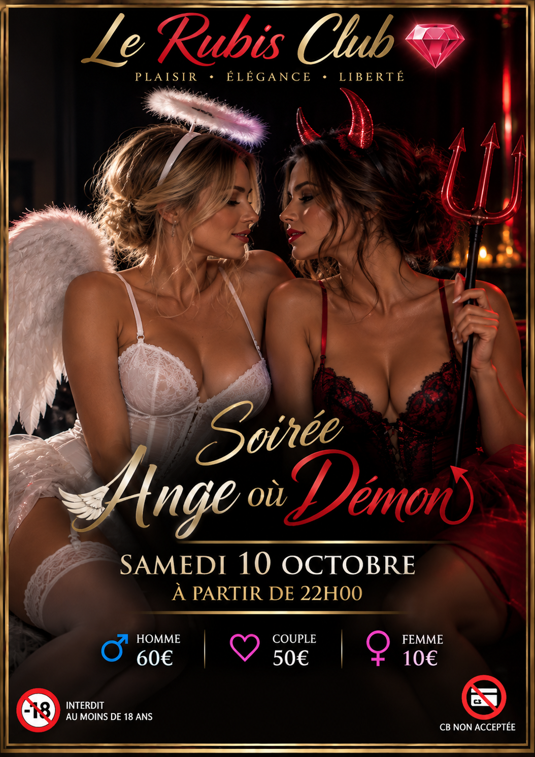 Soirée Ange ou Démon