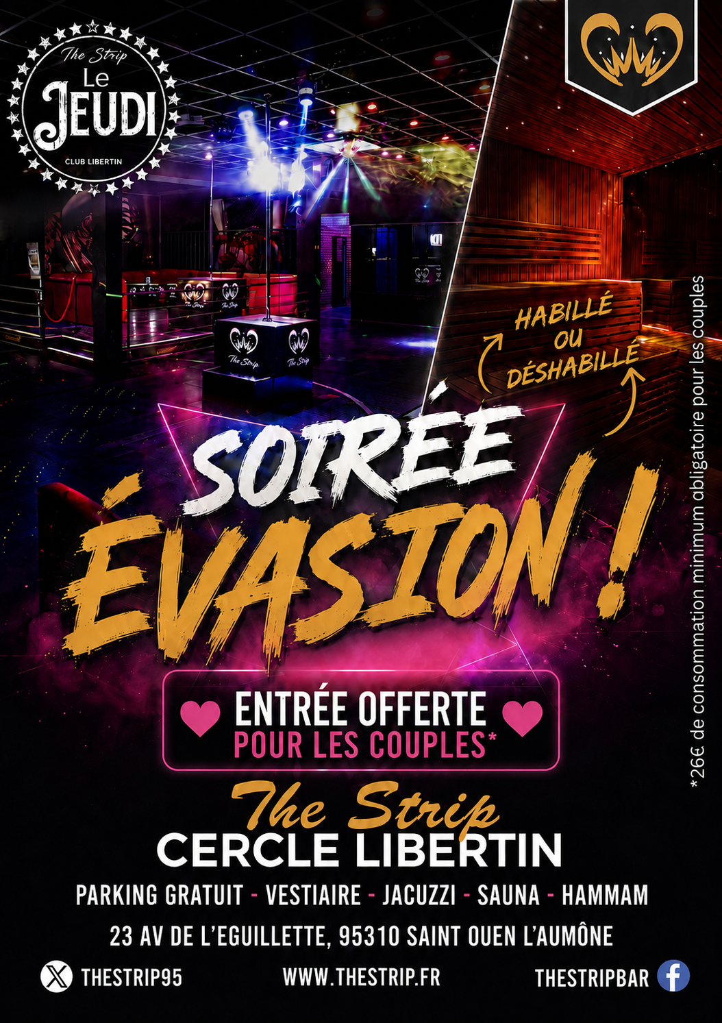 EVASION – COUPLE OFFERT