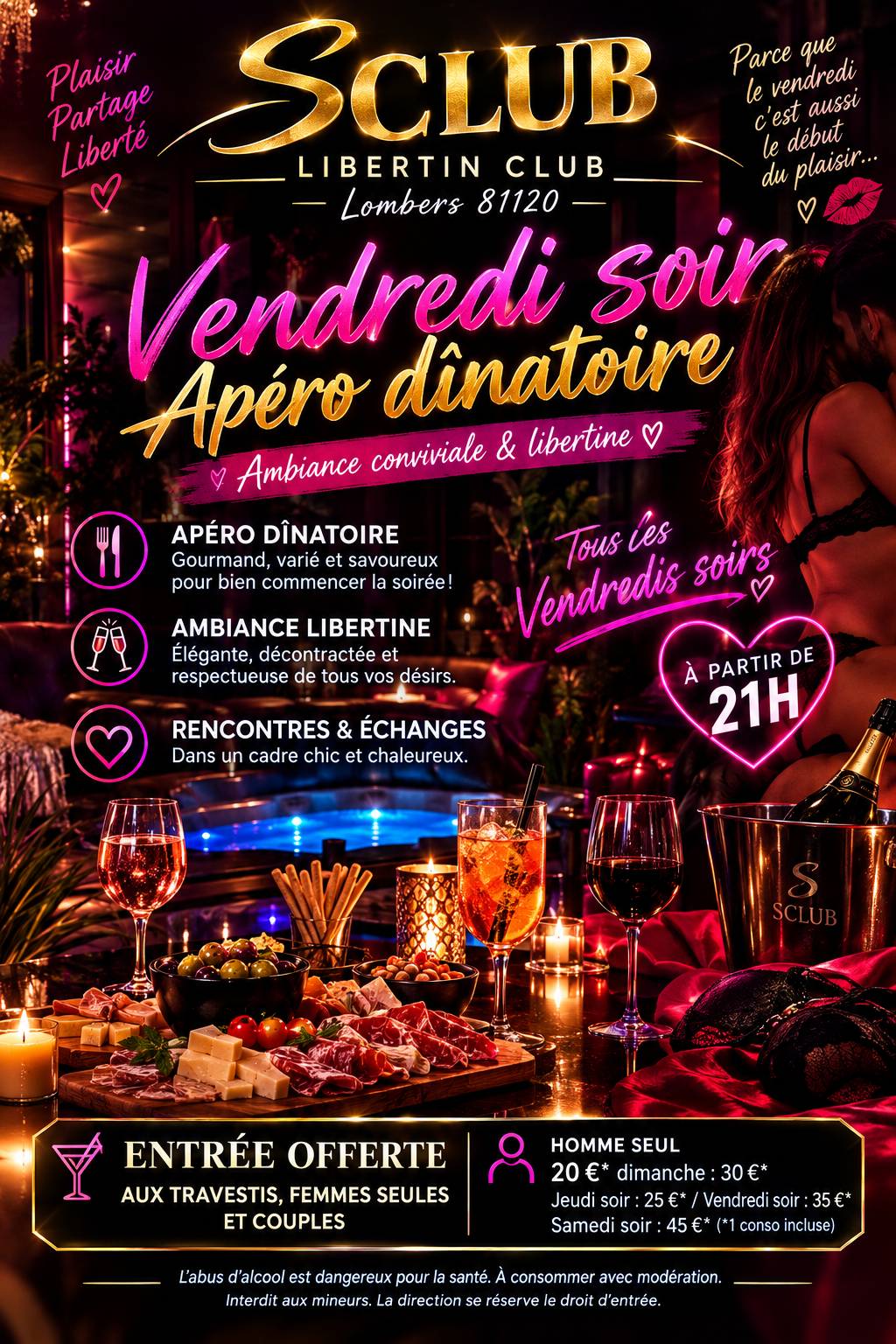 Vendredi Soir Apéro Dînatoire Vendredi Soir Apéro Dînatoire