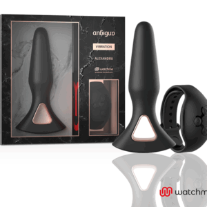 ANBIGUO – WATCHME VIBRATEUR TÉLÉCOMMANDE PLUG ANAL ALEXANDRU