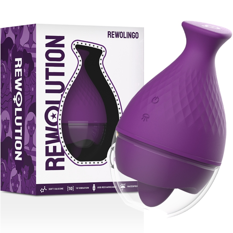 REWOLUTION – REWOLINGO VIBRATEUR AVEC LANGUE