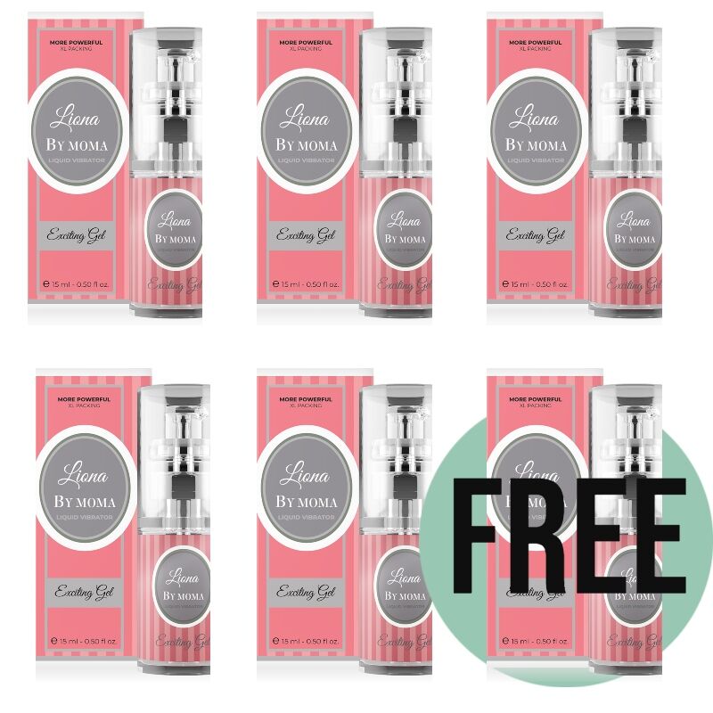 LIONA BY MOMA – VIBRADOR LIQUIDO GEL EXCITANT 15 ML 5+1 OFFERT