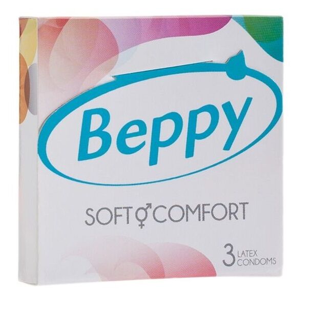 BEPPY – DOUX ET CONFORT 3 PRÉSERVATIFS