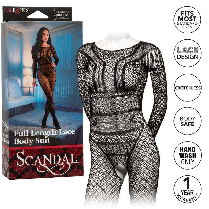 CALEXOTICS – BODY EN DENTELLE TAILLE UNIQUE
