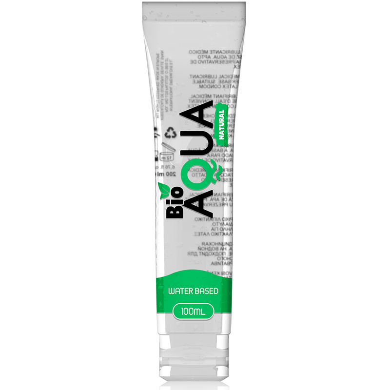 BIOAQUA – LUBRIFIANT INGRÉDIENTS NATURELS À BASE DEAU 100 ML