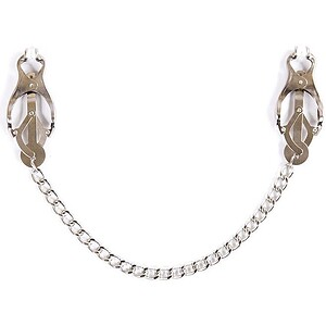 OHMAMA FETISH – PINCES MÉTALLIQUES AVEC CHAÎNE