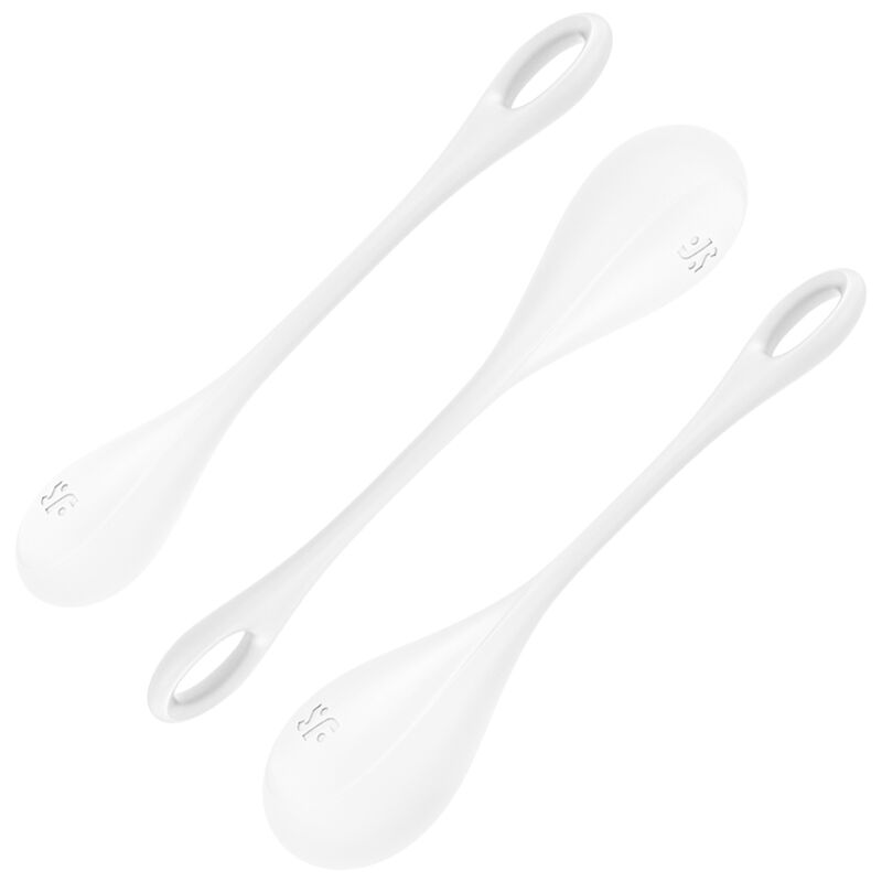 SATISFYER – ENSEMBLE ENTRAÎNEMENT YONI POWER 1 BLANC