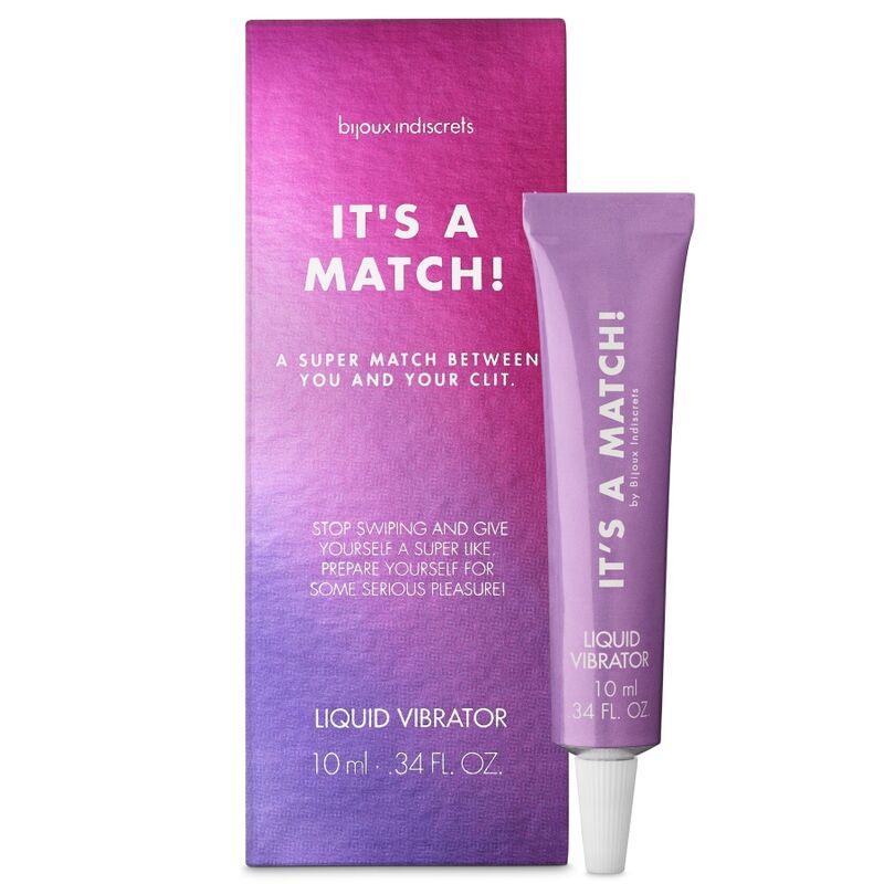 BIJOUX – CEST UN VIBRATEUR LIQUIDE MATCH 10 ML