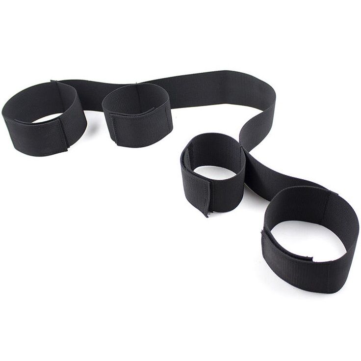 OHMAMA FETISH – SPREADER SOFT BAR FULL NYLON RETENUES DE POIGNET