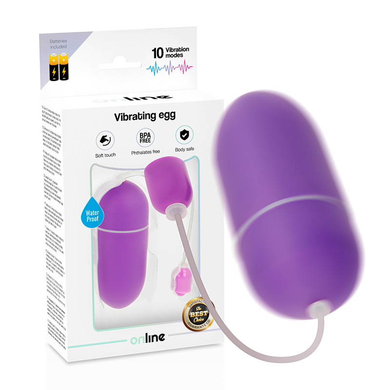 ONLINE – OEUF VIBRANT IMPERMÉABLE LILAS