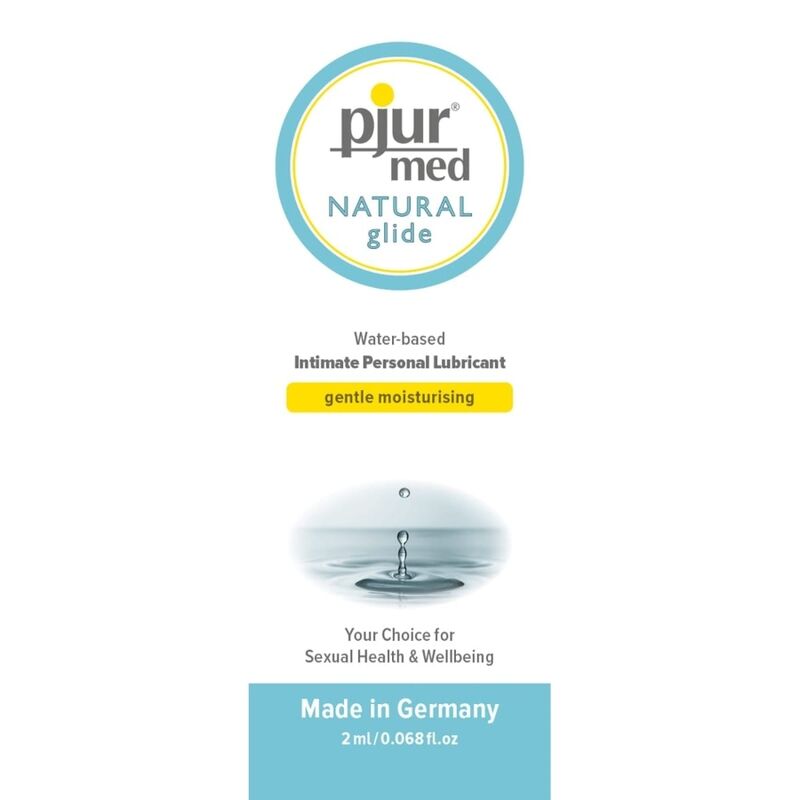 PJUR – MED LUBRIFIANT NATUREL  BASE EAU 2 ML