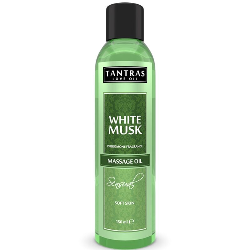 INTIMATELINE – HUILE DAMOUR TANTRAS MUSC BLANC 150 ML