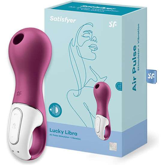 SATISFYER – STIMULATEUR ET VIBRATEUR LUCKY LIBRA