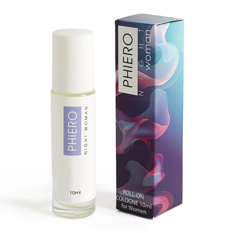500 COSMETICS – PHIERO NIGHT WOMAN. PARFUM AUX PHÉROMONES EN FORMAT ROLL-ON POUR FEMME