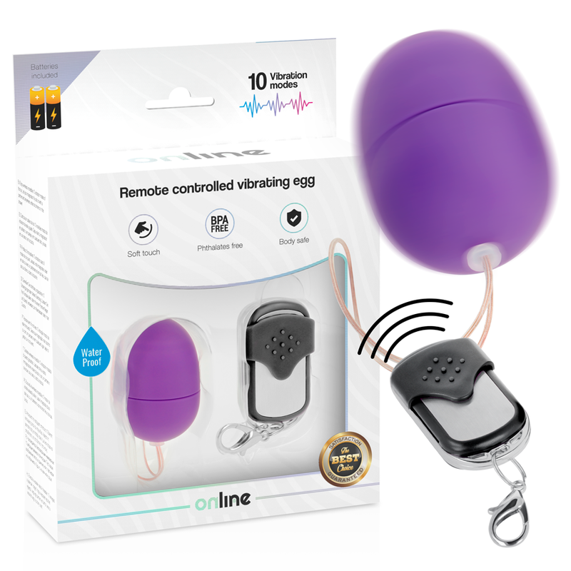 ONLINE – OEUF VIBRANT TÉLÉCOMMANDE S LILAS