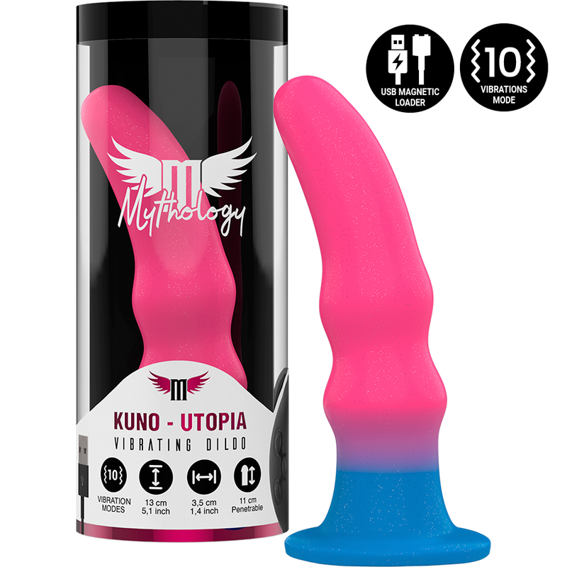 MYTHOLOGY – KUNO UTOPIA DILDO S – VIBRATEUR WATCHME TECHNOLOGIE SANS FIL COMPATIBLE