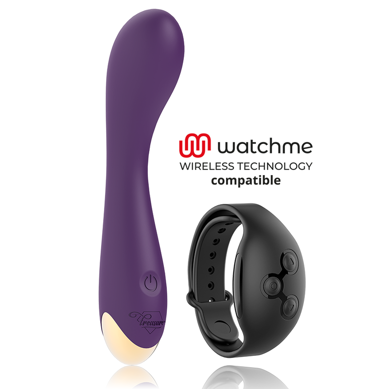 TREASURE – HANSEL G-SPOT VIBRATEUR WATCHME TECHNOLOGIE SANS FIL COMPATIBLE