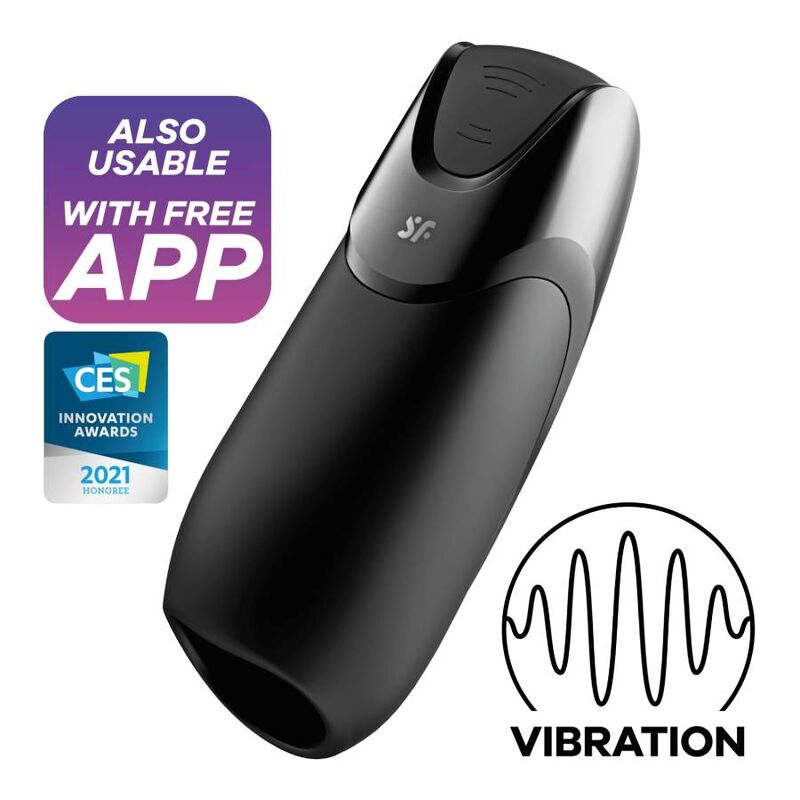 SATISFYER – HOMME VIBRATION+ NOIR
