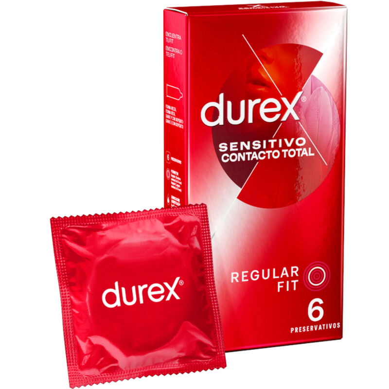 DUREX – CONTACT SENSIBLE TOTAL 6 UNITÉS