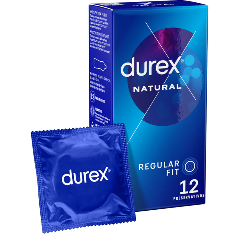 DUREX – NATUREL PLUS 12 UNITÉS