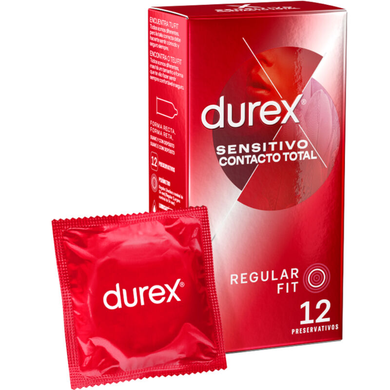 DUREX – CONTACT SENSIBLE TOTAL 12 UNITÉS