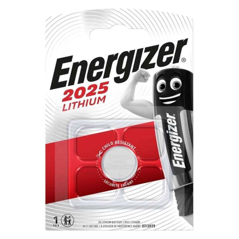 ENERGIZER – PILE BOUTON LITHIUM CR2025 3V 1 UNIT?