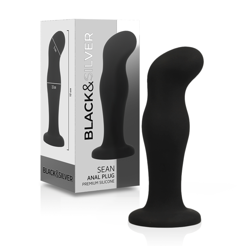 BLACKSILVER – SEAN PLUG ANAL PREMIUM SILICONE NOIR