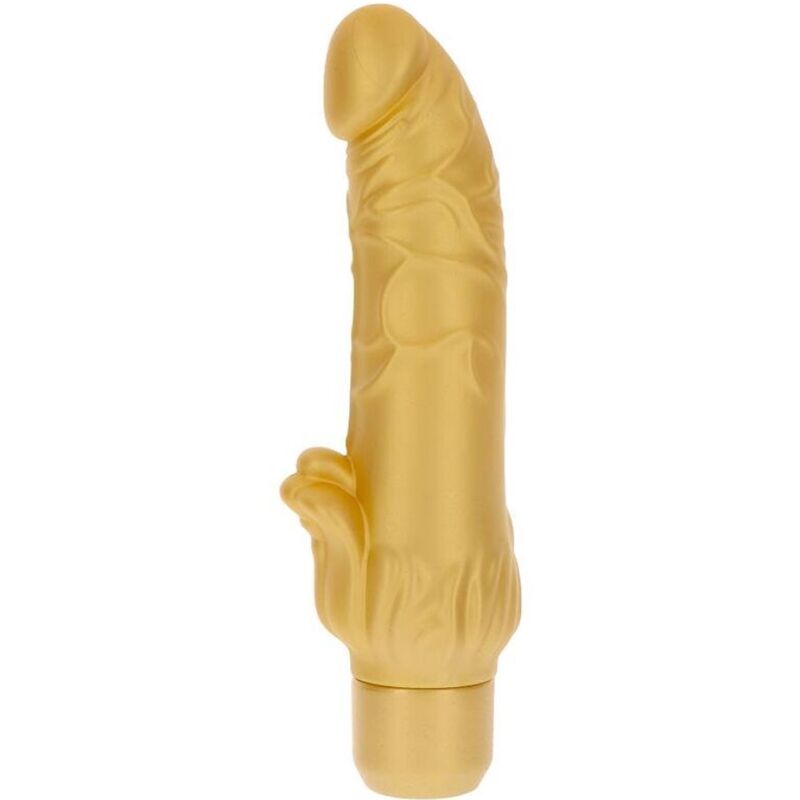GET REAL – GOLD DICKER STIM VIBRATEUR OR