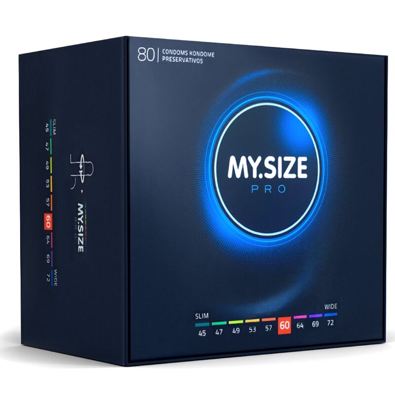 MY SIZE – PRO PRESERVATIFS 60 MM 80 UNITES