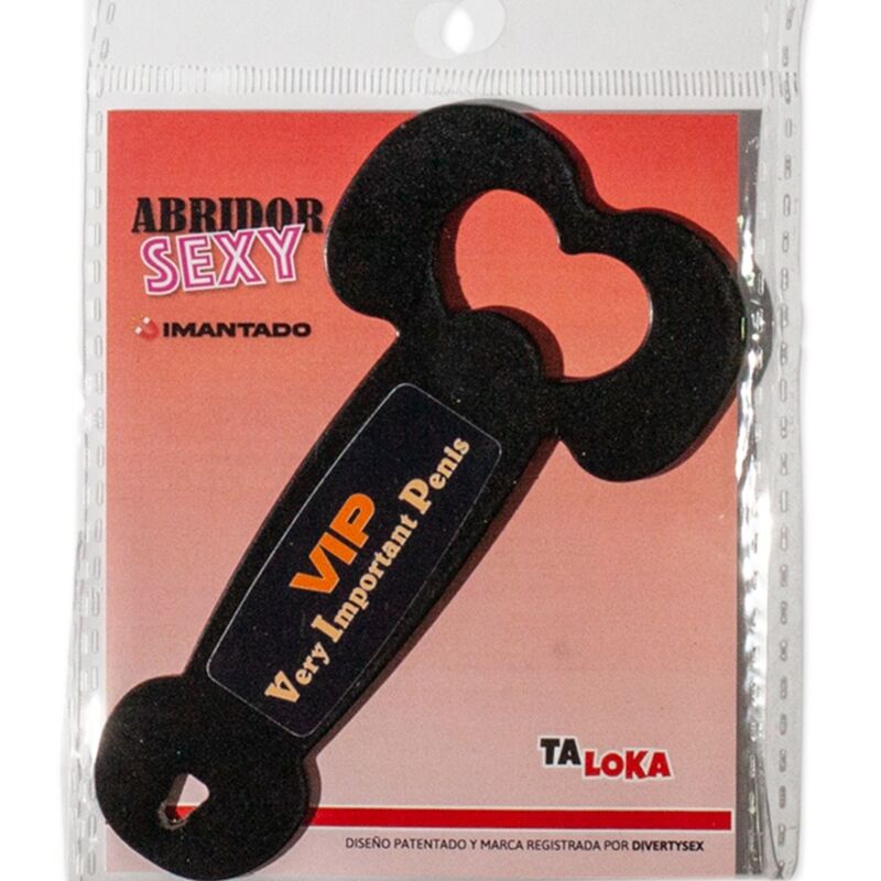 TALOKA – OUVRE-MÉTAL MAGNÉTIQUE TRÈS IMPORTANT PÉNIS NOIR
