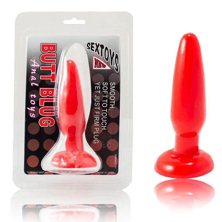 BAILE – PETIT PLUG ANAL ROUGE 15 CM
