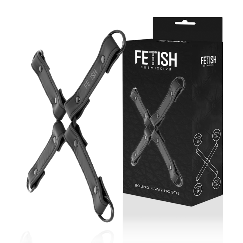 FETISH SUBMISSIVE – UNION DE MENOTTES EN CUIR VÉGAN