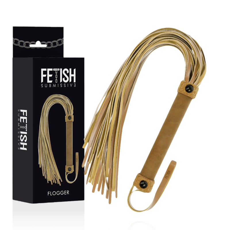 FETISH SUBMISSIVE ORIGIN – FOUET EN CUIR VEGAN