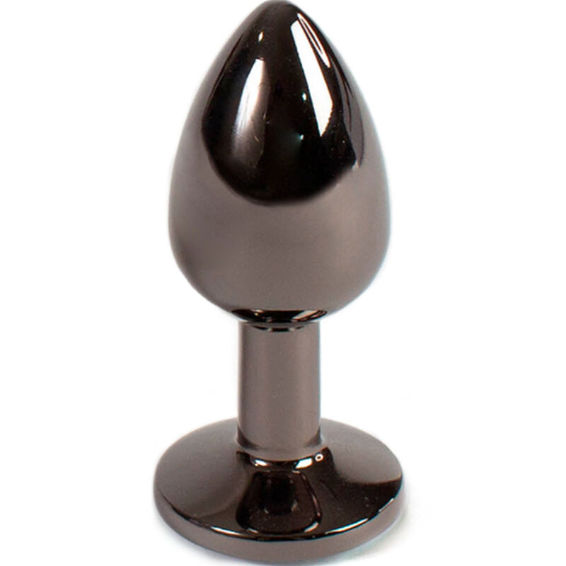 SECRETPLAY – PLUG ANAL EN GUNMETAL PETITE TAILLE 7 CM