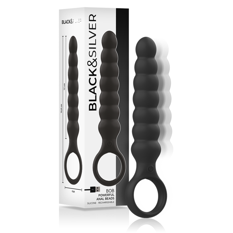 BLACKSILVER – DILATATEUR ANAL PUISSANT EN SILICONE BOB