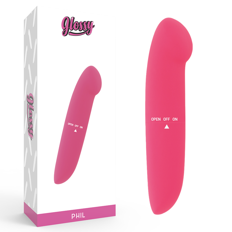 GLOSSY – VIBRATEUR PHIL ROSE